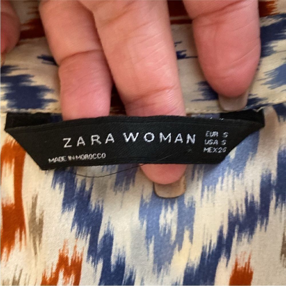 Zara Multicolor Patterned Dress, S - Picture 9 of 9